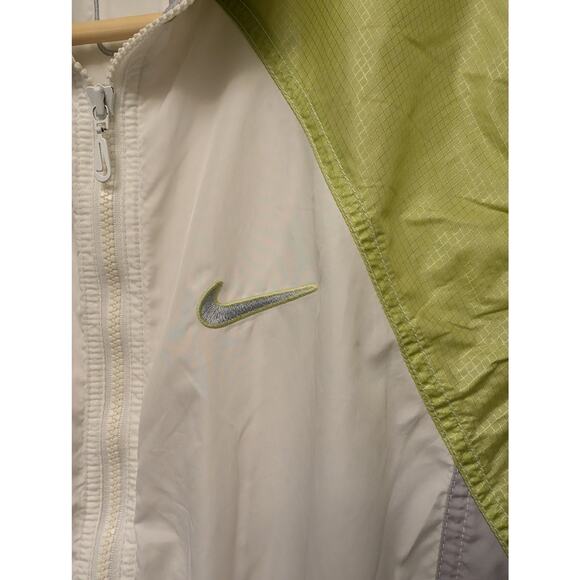 Vintage Nike Windbreaker Track Jacket Multicolor Full Zip 90s Sport Adjustable - Picture 5 of 6
